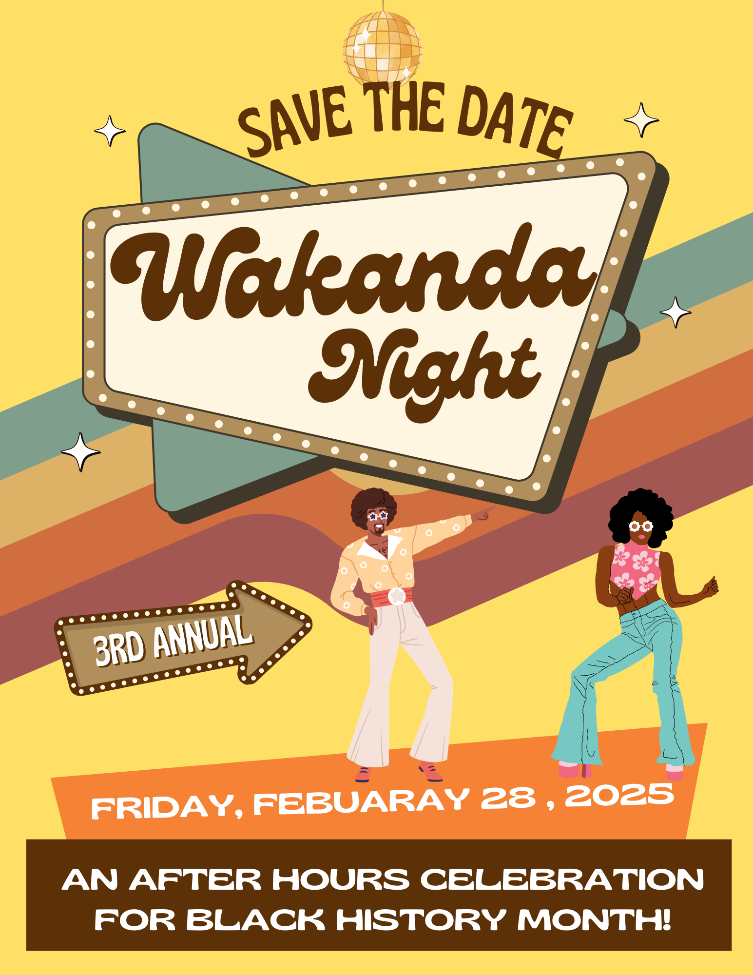 Wakanda Night graphic