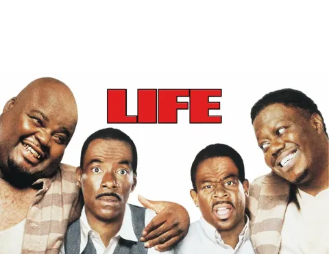 The Movie Life featuring [From Left to Right]: Michael Taliferro, Eddie Murphy, Martin Lawrence, and Bernie Mac 