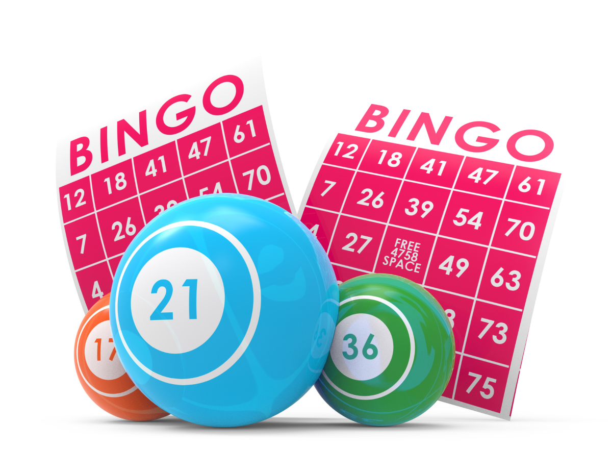 Bingo Cards with Bingo Numbers in front