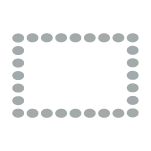 Chairs in a square or rectangle with the middle being open.